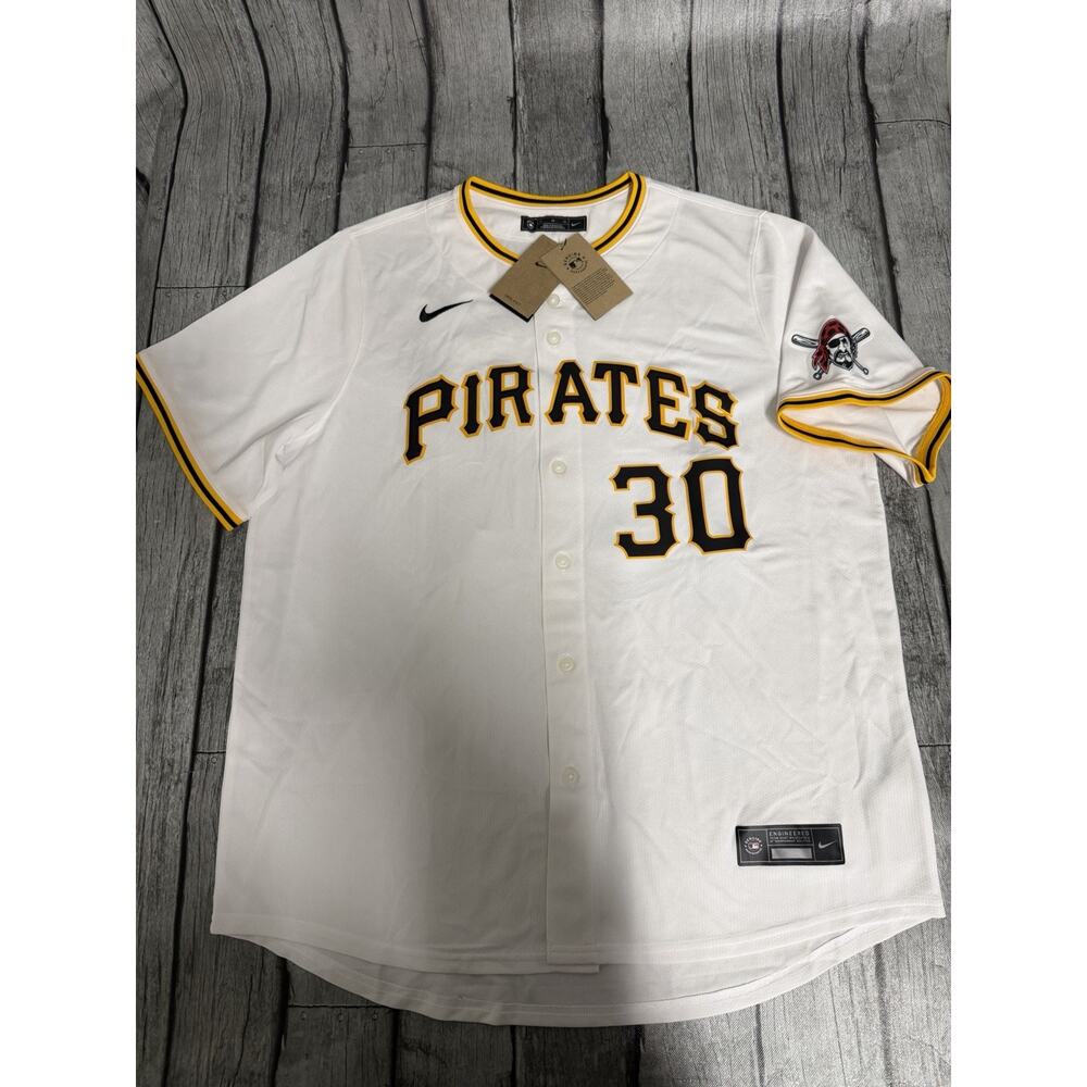 NWT Nike Authentic Pittsburgh Pirates Paul Skenes #30 White Home Jersey XL